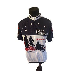 Ridoto State Farm Sea to Shining Sea racing bike shirt size M
